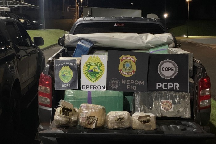 Apreensão de droga e munições no Oeste gera R$ 1 milhão de prejuízo aos criminosos
