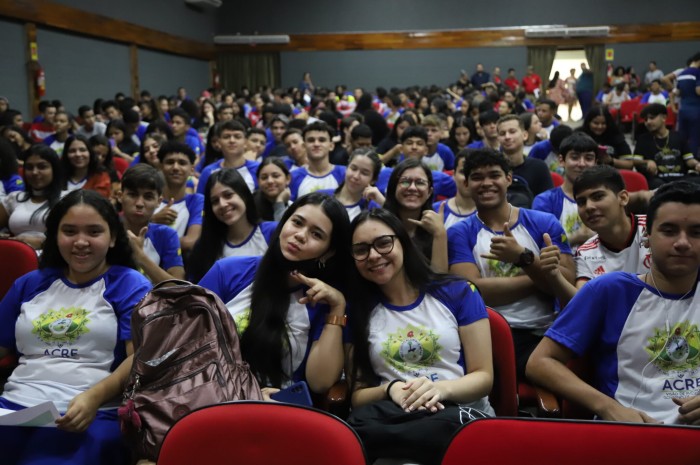Educação realiza aulão inaugural do Pré-Enem Legal para os alunos do ensino médio