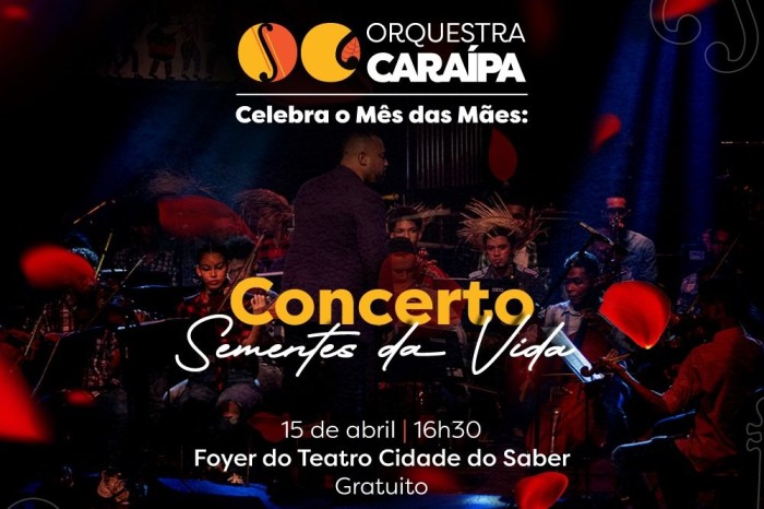 Orquestra Caraípa apresenta concerto em homenagem às mães