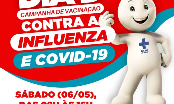 Dia D de Vacinação contra a Influenza será realizado no dia 06 de maio, em Garanhuns