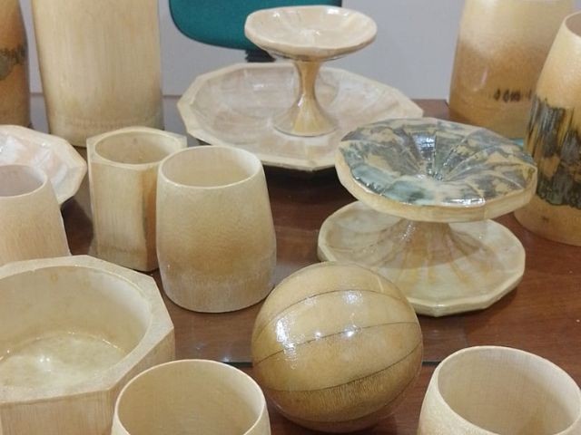 Epagri promove cursos para utilização do bambu na alimentação e na produção de utensílios