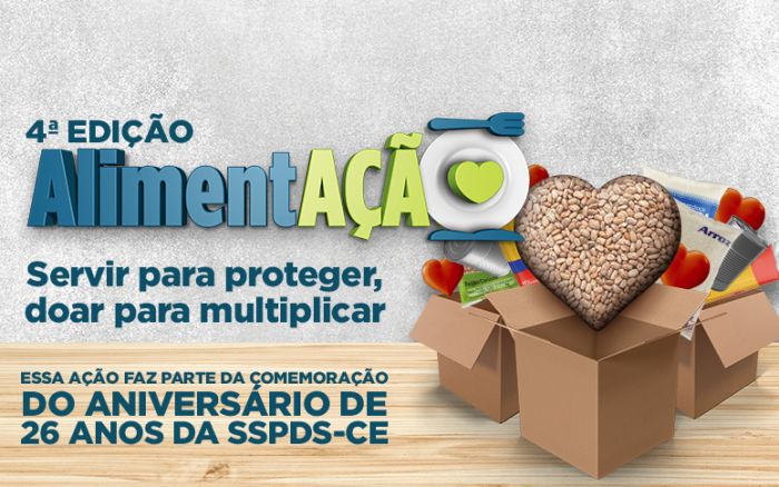 SSPDS comemora 26 anos com mais uma edição da Campanha AlimentAÇÃO