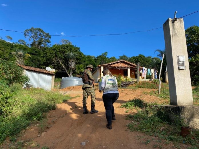 Inema realiza operação de fiscalização na região da Serra do Orobó