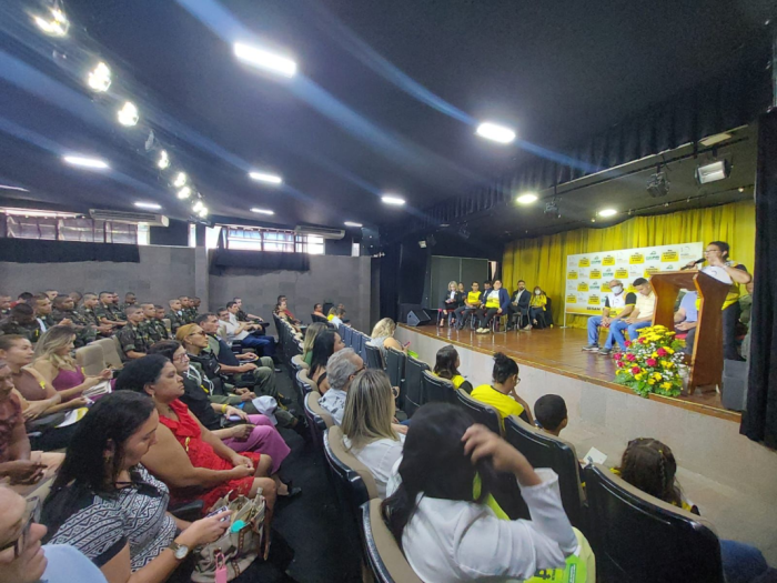 Sesapi participa do lançamento estadual da Campanha Maio Amarelo, em Piripiri