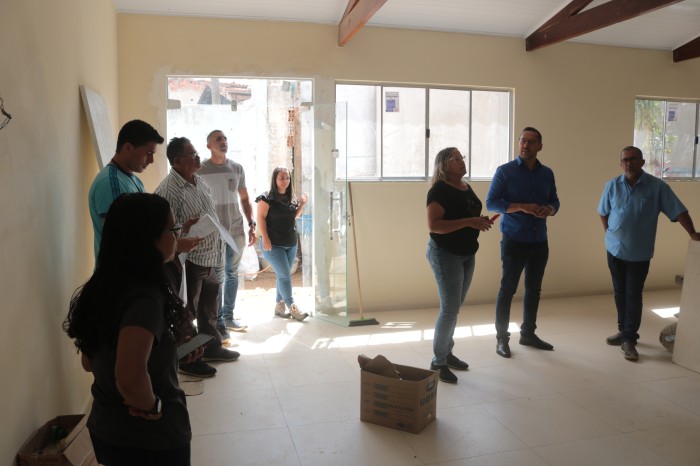 Prefeitura avança com obra de reforma e ampliação do Cras Bruno Bacelar