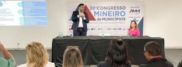 Educação apresenta Projeto Mãos Dadas no 38º Congresso Mineiro de Municípios 