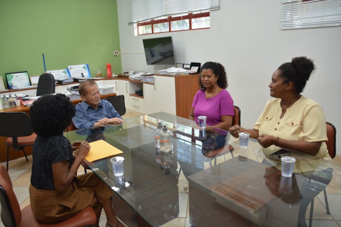 Prefeito de Bataguassu recebe Subsecretária de Política para Promoção da Igualdade Racial