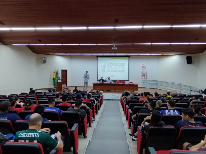Esporte realiza congresso técnico para definir os Jogos Escolares