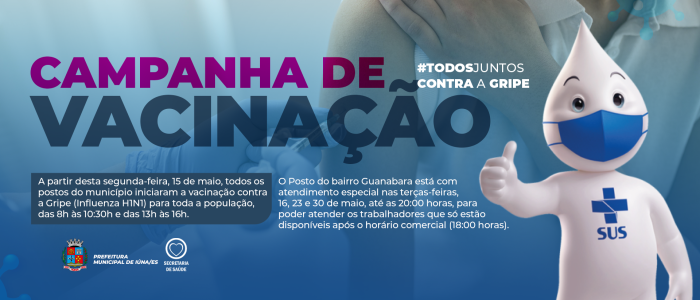 Vacina contra a Gripe já está liberada para toda a população