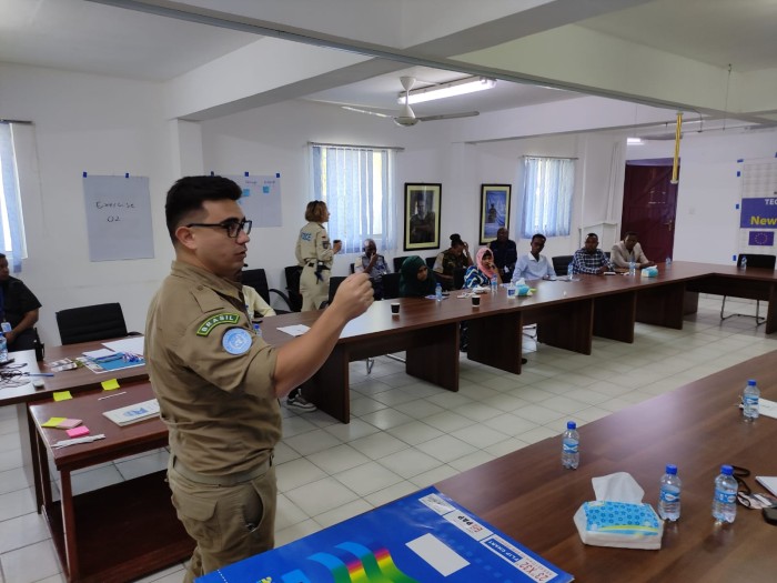 Cabo da Polícia Militar de Santa Catarina  integra importante missão na Somália
