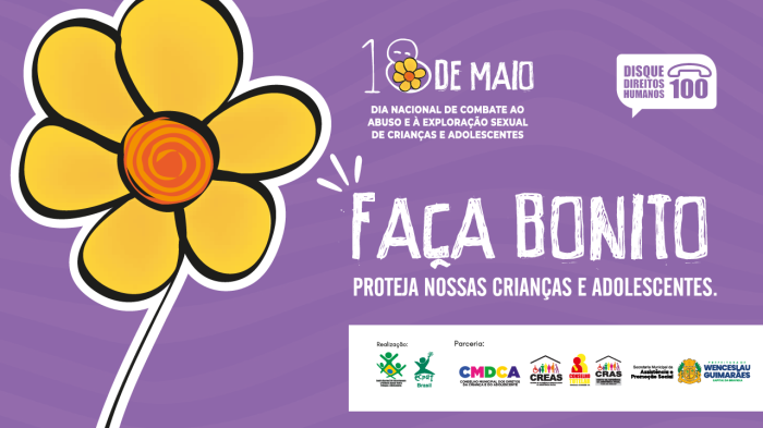 Prefeitura de Jequié realiza ação destinada ao combate do abuso e exploração sexual de crianças e adolescentes
