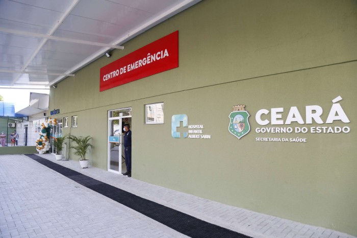 Na entrega de melhorias do Hospital Infantil Albert Sabin, Ceará recebe anúncio de aportes federais para outras áreas da Rede de Atenção à Saúde