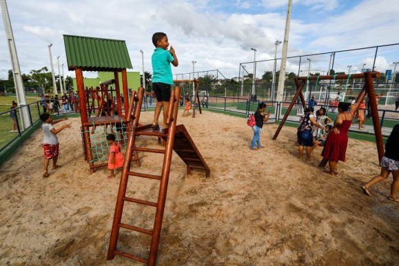 Em Escada, governadora Raquel Lyra inaugura parque de lazer e preservação ambiental
