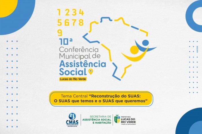 10ª Conferência Municipal de Assistência Social está com inscrições abertas