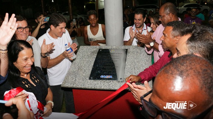 Prefeitura de Jequié amplia programa de urbanização e inaugura praça no Loteamento Bom Sossego