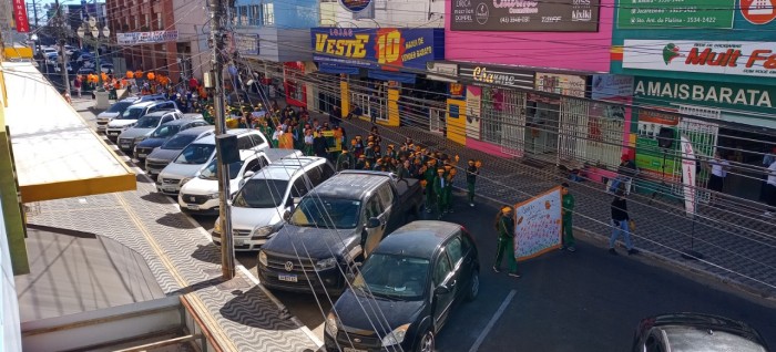 Passeata em Ibaiti marca o Dia Nacional de Combate ao Abuso e à Exploração Sexual de Crianças e Adolescentes
