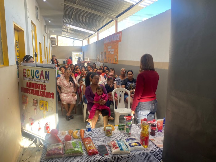 Coordenação de Alimentação Escolar participou de eventos abordando alimentação saudável para crianças