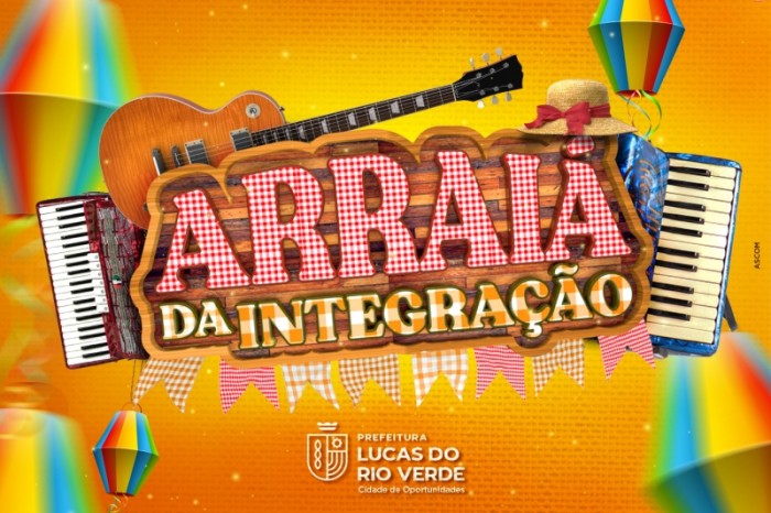Arraiá da Integração 2023: Festa junina do município será nos dias 02 e 03 de junho