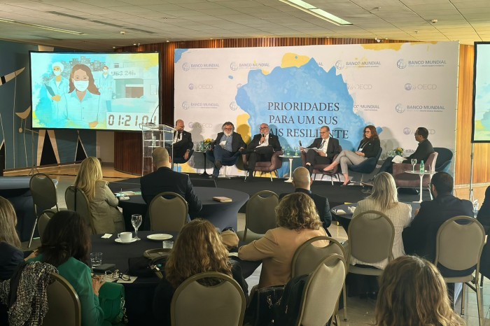 Saúde destaca nova parceria com o Banco Mundial em evento em Brasília