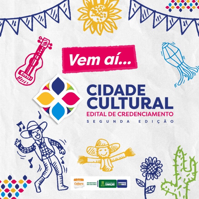 Segunda edição do Cidade Cultural será lançada pela Secult