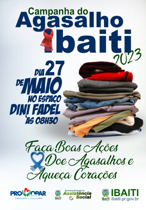 Campanha do Agasalho Ibaiti 2023