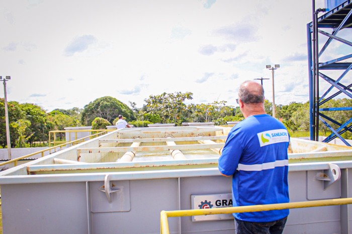 Governo promove vistoria nos sistemas municipais de abastecimento de água através do Saneacre