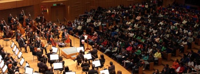 Estudantes da rede estadual participam dos Concertos Didáticos da Filarmônica de Minas Gerais