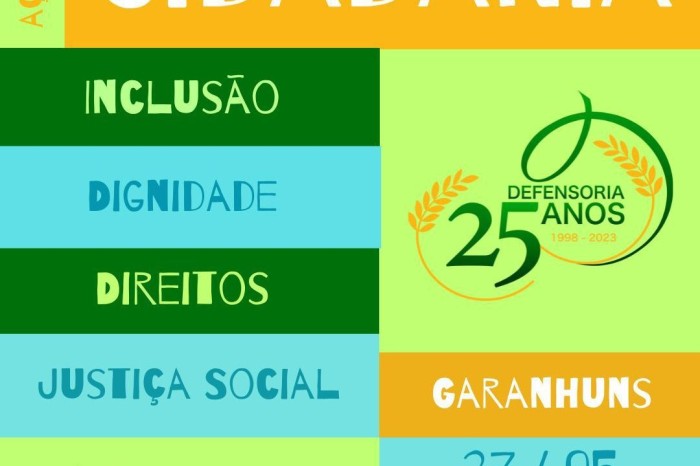 Defensoria Pública realiza ação de cidadania em Garanhuns