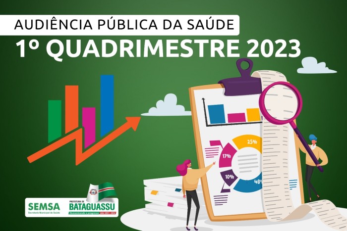 Saúde realiza Audiência Pública para apresentação de despesas e receitas do 1º quadrimestre de 2023