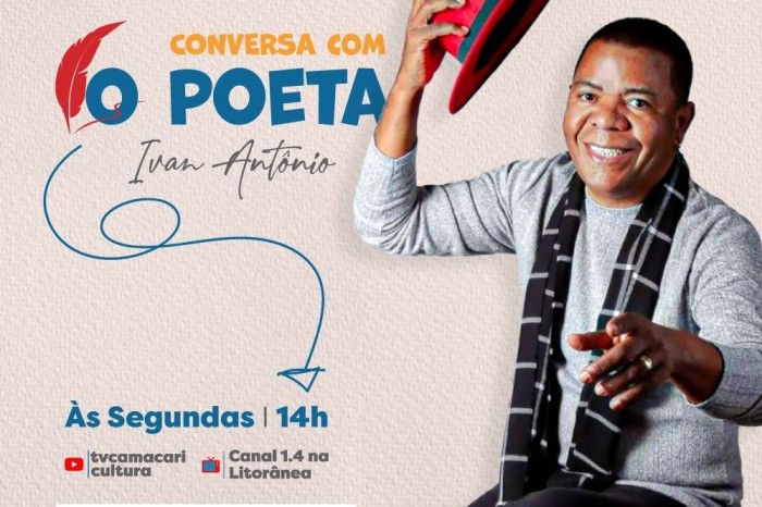 Conversa Com o Poeta tem nova temporada na TV Camaçari Cultura