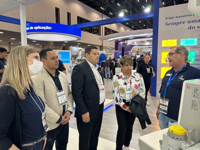 Representantes da Fundhacre participam de Feira Hospitalar em São Paulo