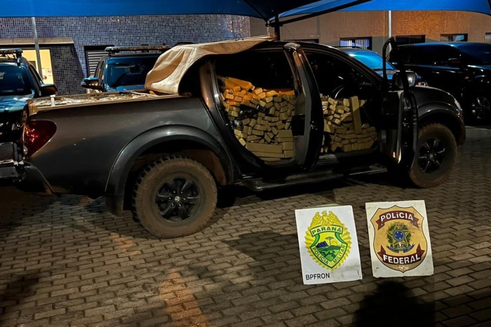 PMPR e Polícia Federal apreendem mais de 4 toneladas de drogas no Oeste do Estado