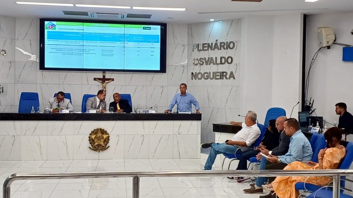 Sesau apresenta metas para LDO 2024 na Câmara Municipal