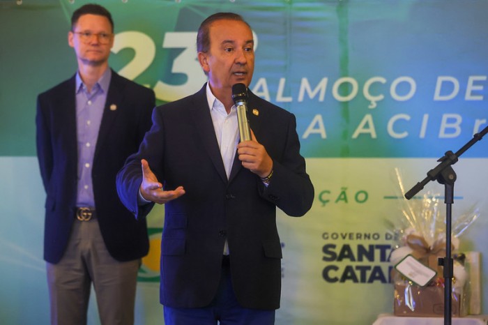 Em Brusqe, governador e secretário da Fazenda reforçam ações do Estado para o setor produtivo