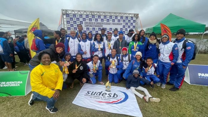 Delegação baiana de canoagem conquista 63 medalhas e lidera a segunda etapa da Copa Brasil da modalidade