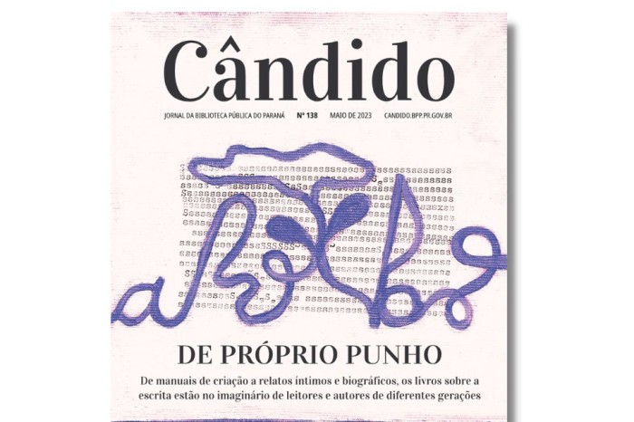 Edição do jornal Cândido de maio discute a literatura sobre livros e a escrita
