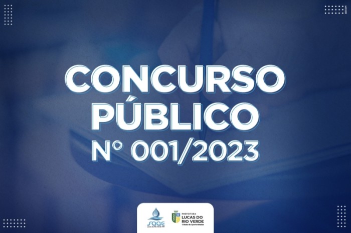Concurso Público do Saae acontece no próximo domingo (04)