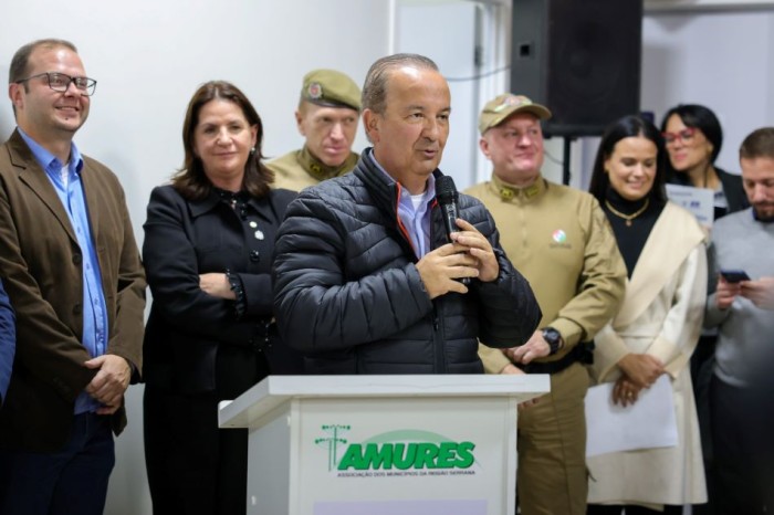 Governador participa em Lages da inauguração da nova policlínica do Consórcio Intermunicipal de Saúde