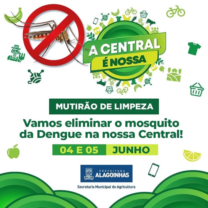 Prefeitura realiza 2º Faxinaço na Central de Abastecimento