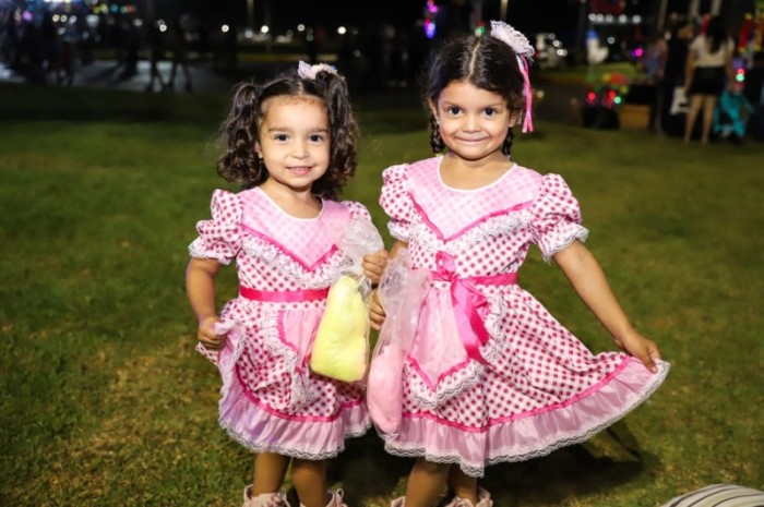 Primeiro dia do Arraiá da Integração garantiu diversão para famílias luverdenses