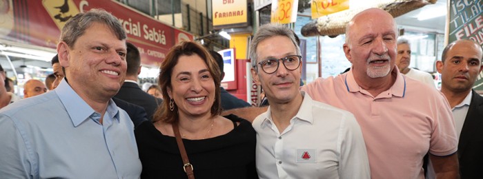 Chefes do Executivo do Sul e Sudeste visitam o Mercado Central de BH