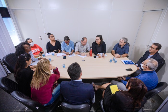 Prefeitura se reúne com Sispec e dialoga sobre orçamento municipal