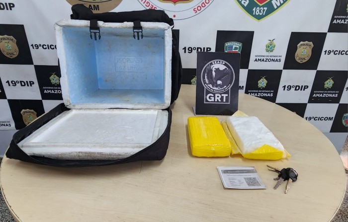 Cidade Mais Segura: SSP-AM prende homem suspeito de fazer delivery de drogas