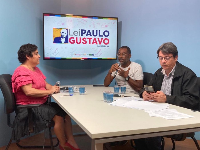 Live discute propostas de editais da Lei Paulo Gustavo