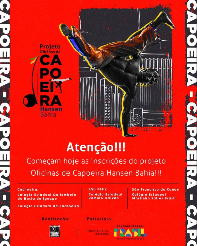 Oficinas de Capoeira Hansen Bahia. 