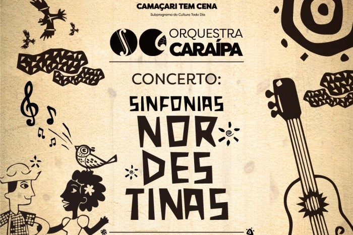 Concerto da Orquestra Caraípa acontece nesta quarta (14)