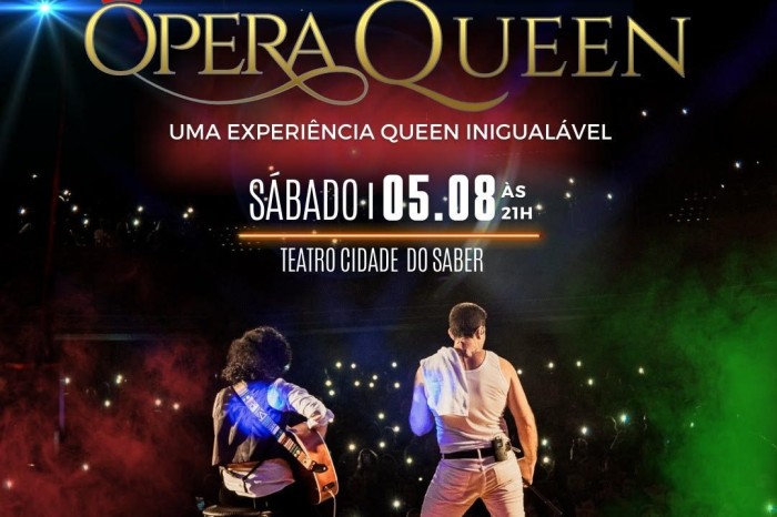 Show em tributo ao Queen acontecerá no Teatro Cidade do Saber