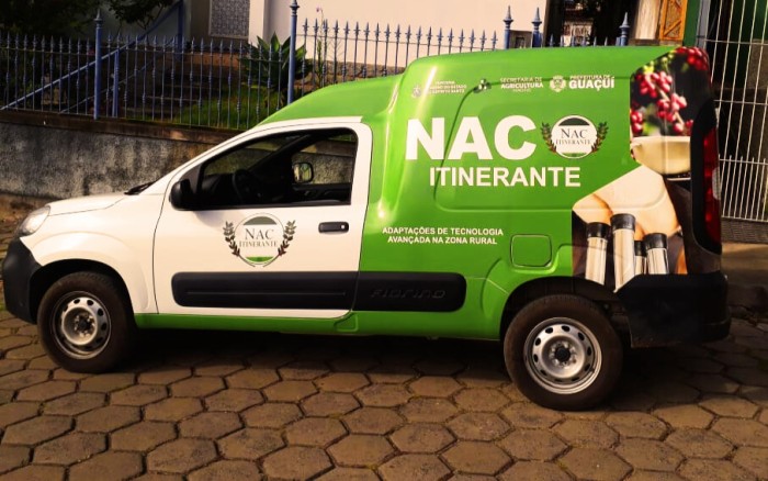 NAC ITINERANTE: INOVAÇÃO NO ATENDIMENTO AO PRODUTOR RURAL DE GUAÇUÍ