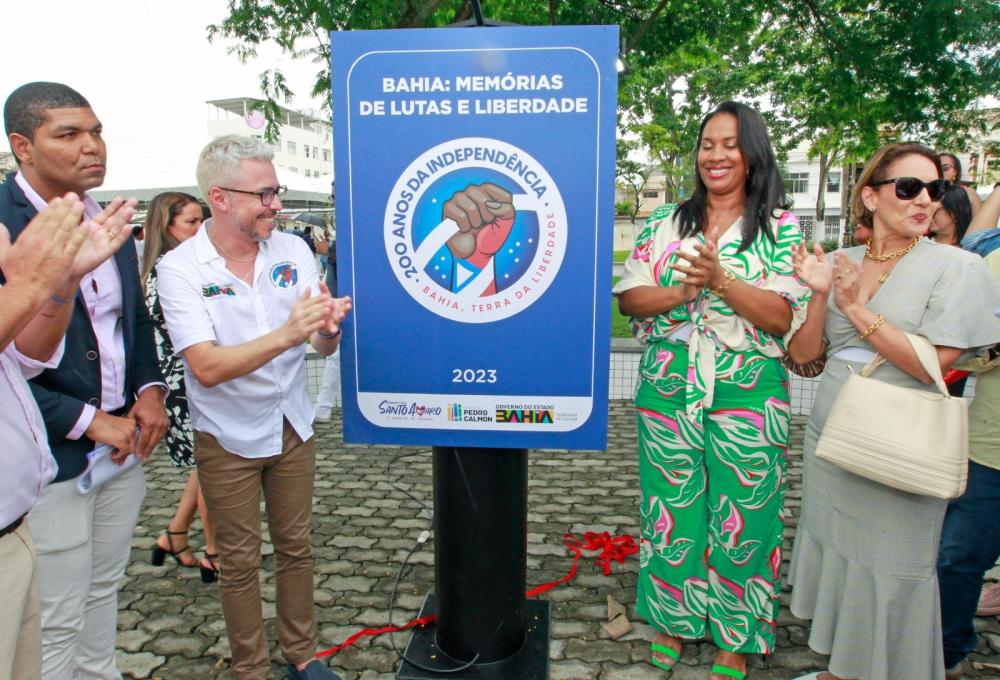Ação itinerante dá início às comemorações dos 200 anos da Independência do Brasil na Bahia.