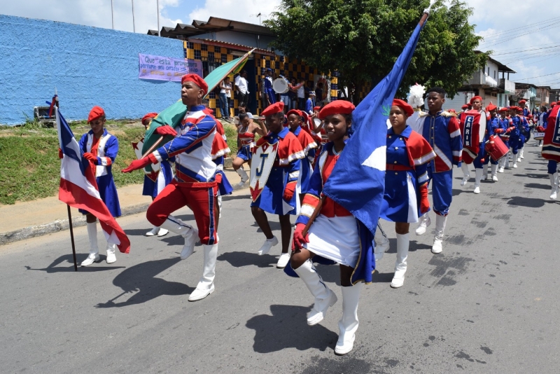 Fanfarras escolares participam das comemorações pelo Bicentenário da Independência da Bahia.